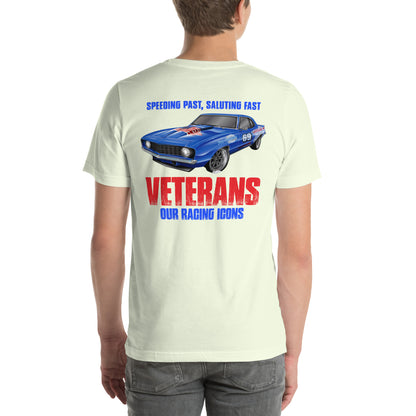 Laps of Honor Veterans Tribute T-Shirt: Racing Icons Edition