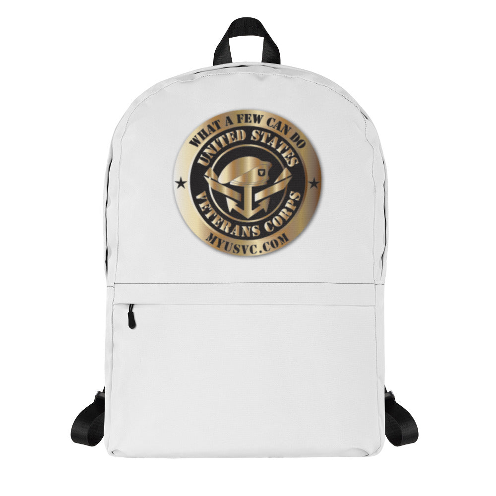 US Veterans Corp Legacy Backpack: Empowered by the Few, Defined by Many