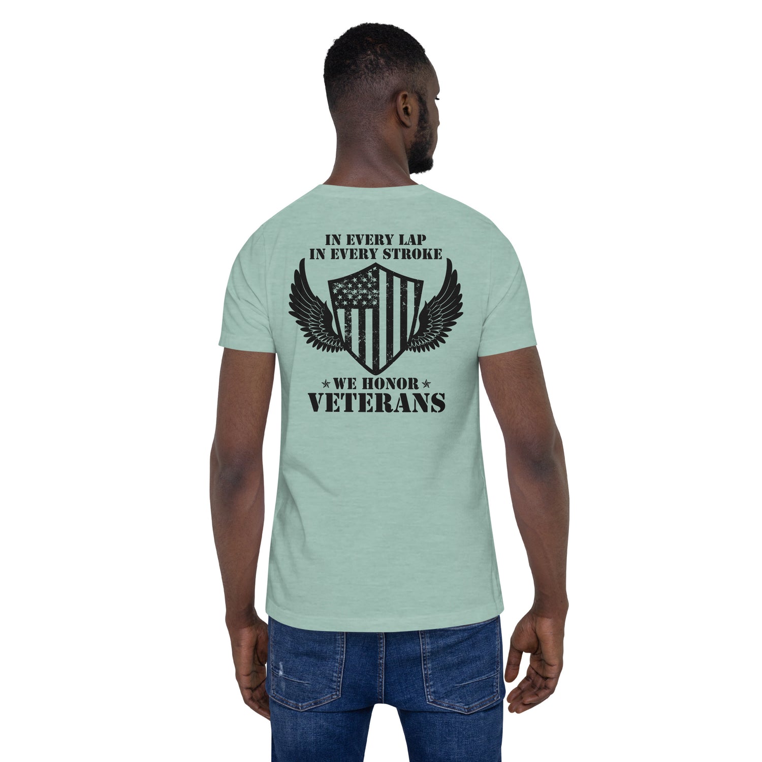 Legacy Tee: In Every Lap, We Honor Veterans