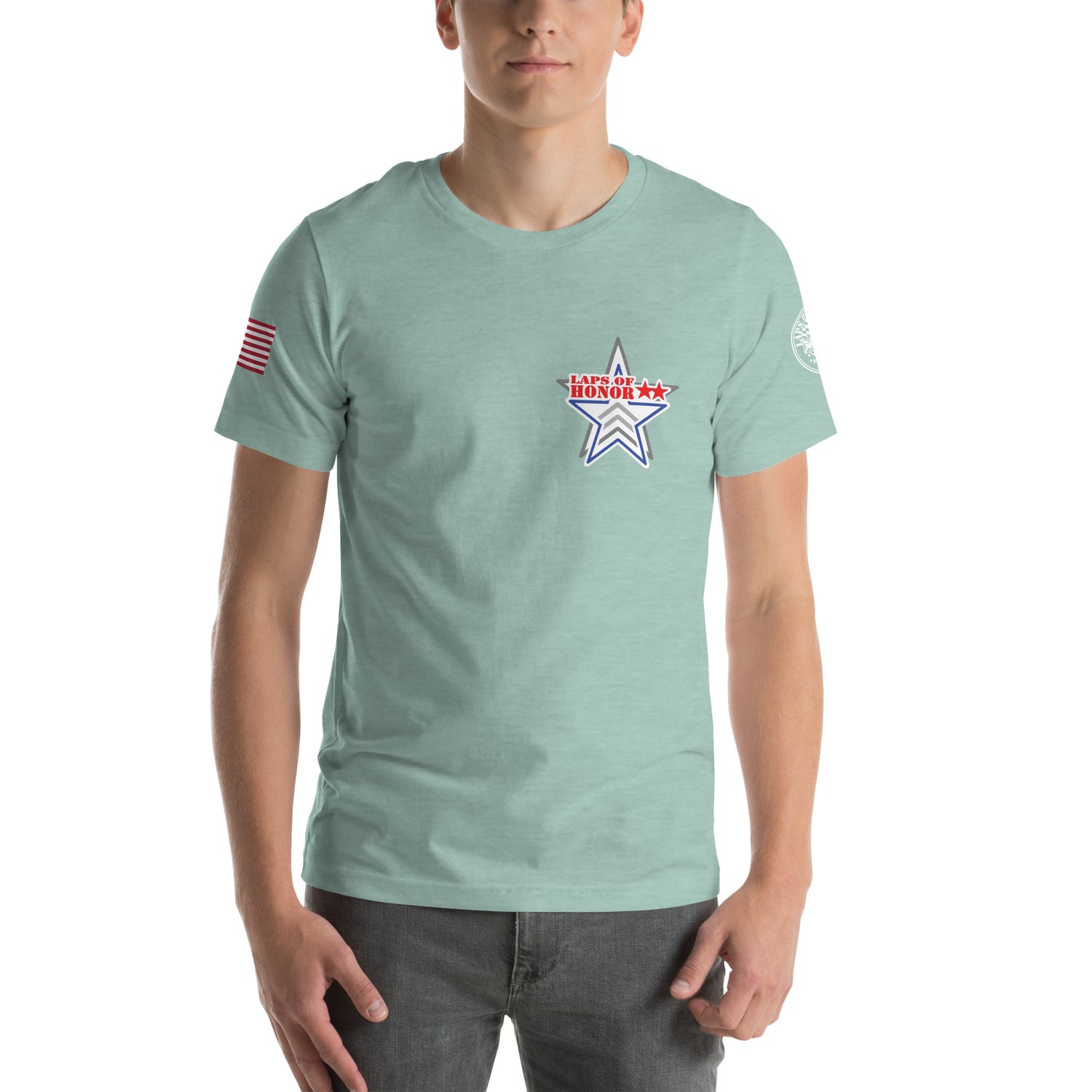 Laps of Honor Charity T-Shirt: Support US Veterans Corp with Style