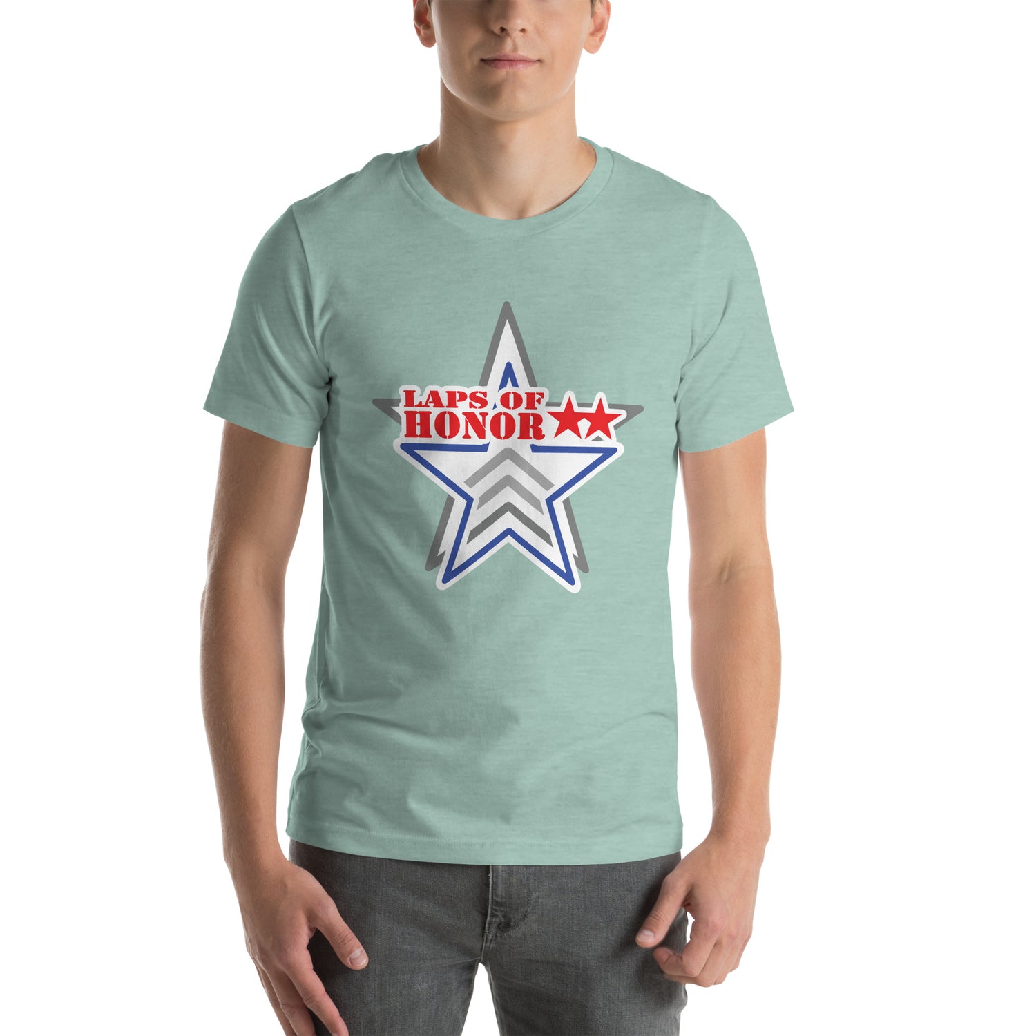 Laps of Honor Foxbody Tribute T-Shirt: Drive Fast, Salute Veterans