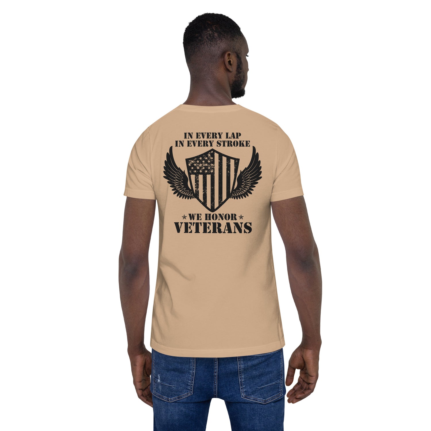 Legacy Tee: In Every Lap, We Honor Veterans