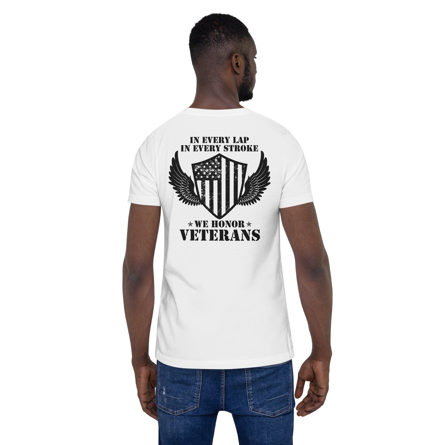 Legacy Tee: In Every Lap, We Honor Veterans