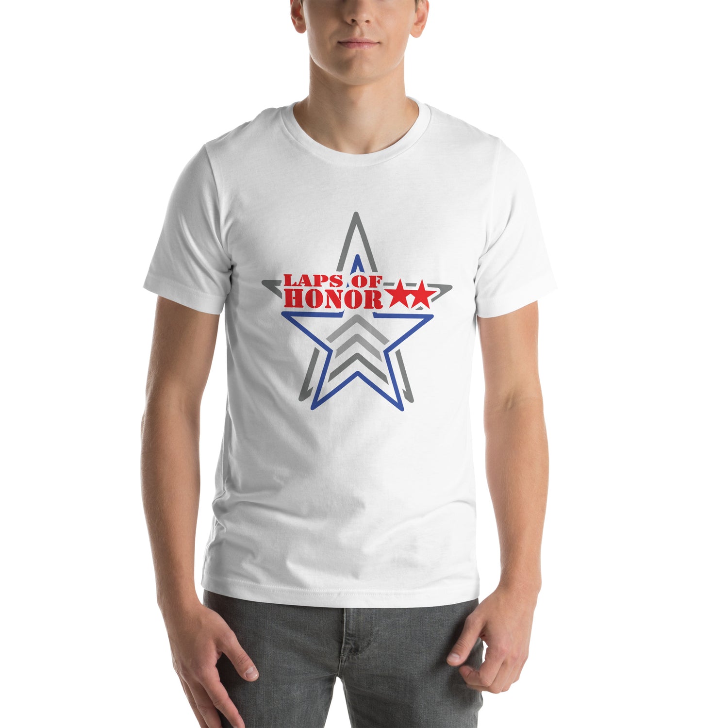 Laps of Honor Foxbody Tribute T-Shirt: Drive Fast, Salute Veterans